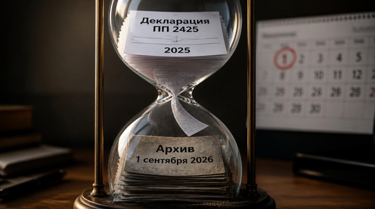 Декларации и сертификаты ПП РФ №2425 переведут в архив.